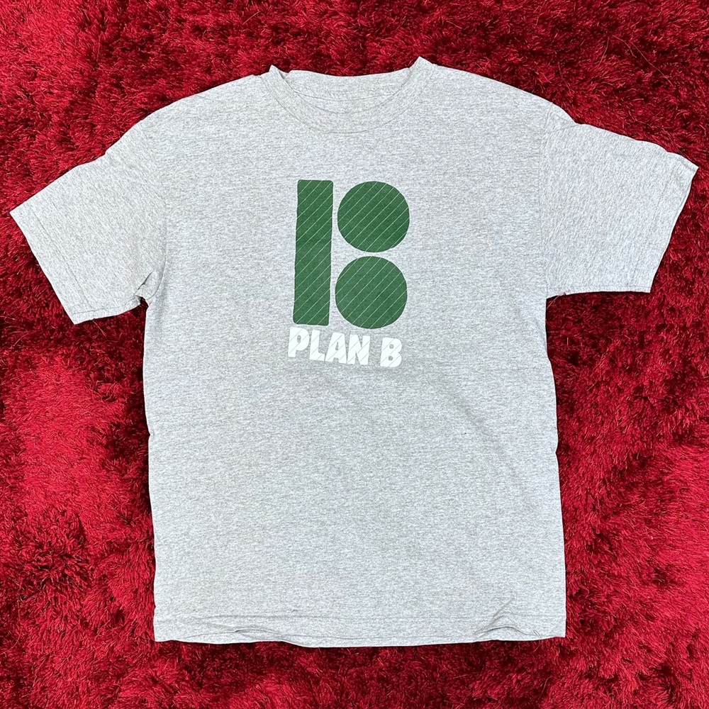 Plan B Skateboarding Brand Shirt Grey Medium Danny Way Collin McKay